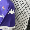 Camisa Pronta Entrega Fiorentina Home 2024/25 - Kappa Torcedor Masculina - Roxa/Branca