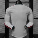 Camisa Real Madrid Manga Longa Home 2026/27 - Adidas Jogador Masculina - Branca