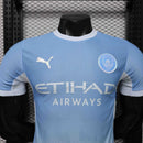 Camisa Manchester City Home 2026/27 - Puma Jogador Masculina - Azul/Branca