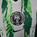Camisa Seleção Nigéria Home 2025/26 - Nike Jogador Masculina - Branca/Verde