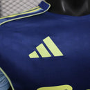 Camisa Ajax Away 2025/26 - Adidas Jogador Masculina - Azul/Amarela