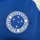 Camisa Pronta Entrega Cruzeiro Home 2025/26 - Adidas Torcedor Masculina - Azul/Branca