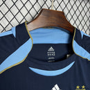 Camisa Seleção Argentina Away 2006/07 - Adidas Retrô Masculina - Azul/Branca