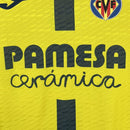 Camisa Pronta Entrega Villarreal Home 2025/26 - Joma Torcedor Masculina - Amarela/Preta