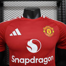 Camisa Manchester United Home 2024/25 - Adidas Jogador Masculina - Vermelha