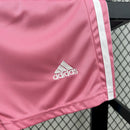 Conjunto Kit Infantil Real Madrid Edição Especial 2023/24 - Adidas Torcedor - Rosa/Branca