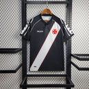 Camisa Vasco 1998/99 - Kappa Retrô Masculina - Preta/Branca