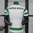 Camisa Sporting Home 2025/26 - Nike Jogador Masculina - Verde/Branca