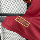 Camisa Pronta Entrega Bayern Munique 125 Anos 2025/26 - Adidas Torcedor Masculina - Bordo/Dourado