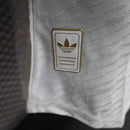 Camisa Manchester United Away 2024/25 - Adidas Jogador Masculina - Branca/Preta