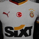Camisa Galatasaray Away 2024/25 - Puma Jogador Masculina - Branca/Laranja
