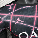 Camisa PSG Treino 2025/26 - Jordan Jogador Masculina - Preta/Rosa