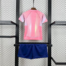 Conjunto Kit Infantil Barcelona Edição Especial 2025/26 - Nike Torcedor - Rosa/Azul