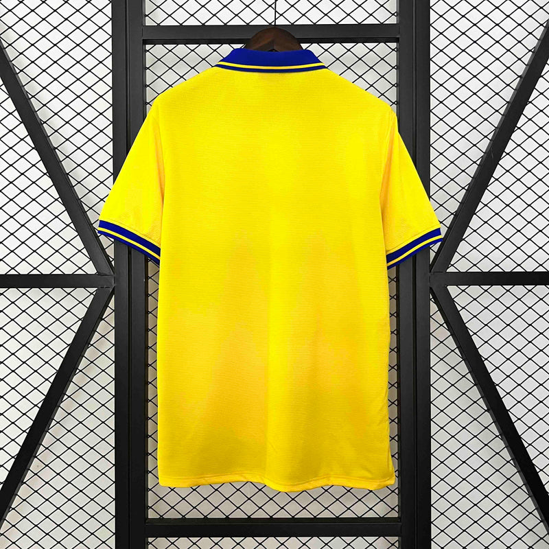 Camisa Arsenal Away 2013/14 - Nike Retrô Masculina - Amarela/Azul
