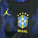 Camisa Pronta Entrega Brasil Away 2026/27 - Nike Torcedor Feminina - Azul/Preta