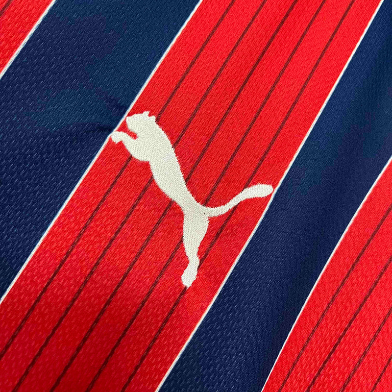 Camisa Bahia Away 2025/26 - Puma Torcedor Masculina - Vermelha/Azul