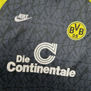 Camisa Manga Longa Borussia Dortmund Away 1995/96 - Nike Retrô Masculina - Preta/Amarela