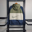 Jaqueta Corta Vento Nike - Verde/Azul