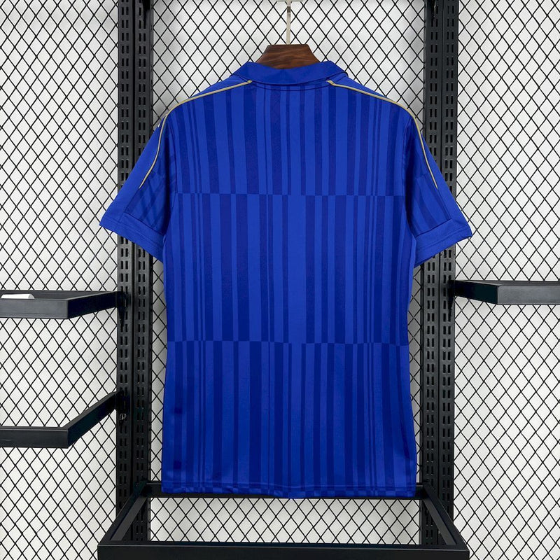 Camisa Leicester City Home 2016/17 - Puma Retrô Masculina - Azul/Dourada