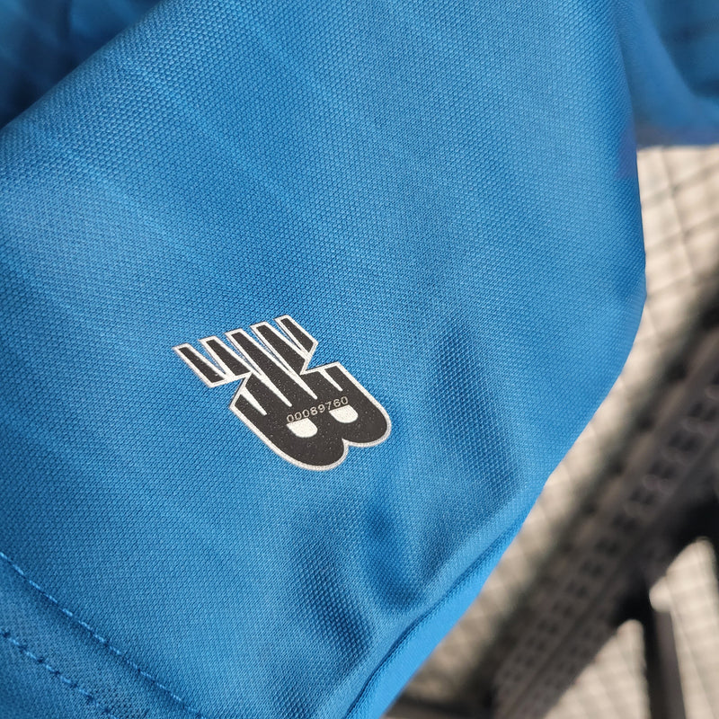 Kit Infantil Porto Third 2023/24 - New Balace Torcedor - Azul/Dourada