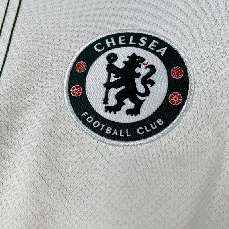 Camisa Chelsea Away 2025/26 - Nike Torcedor Masculina - Bege