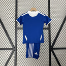 Conjunto Kit Infantil Chelsea Home 2011/12 - Adidas Retrô - Azul/Branca