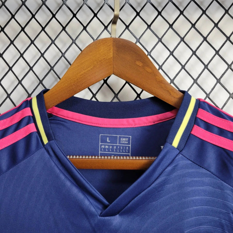 Camisa Seleção Suécia Away 2024/25 - Adidas Torcedor Masculina - Azul/Vermelha