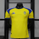 Camisa Seleção Suécia Home 2026/27 - Adidas Jogador Masculina - Amarela/Azul