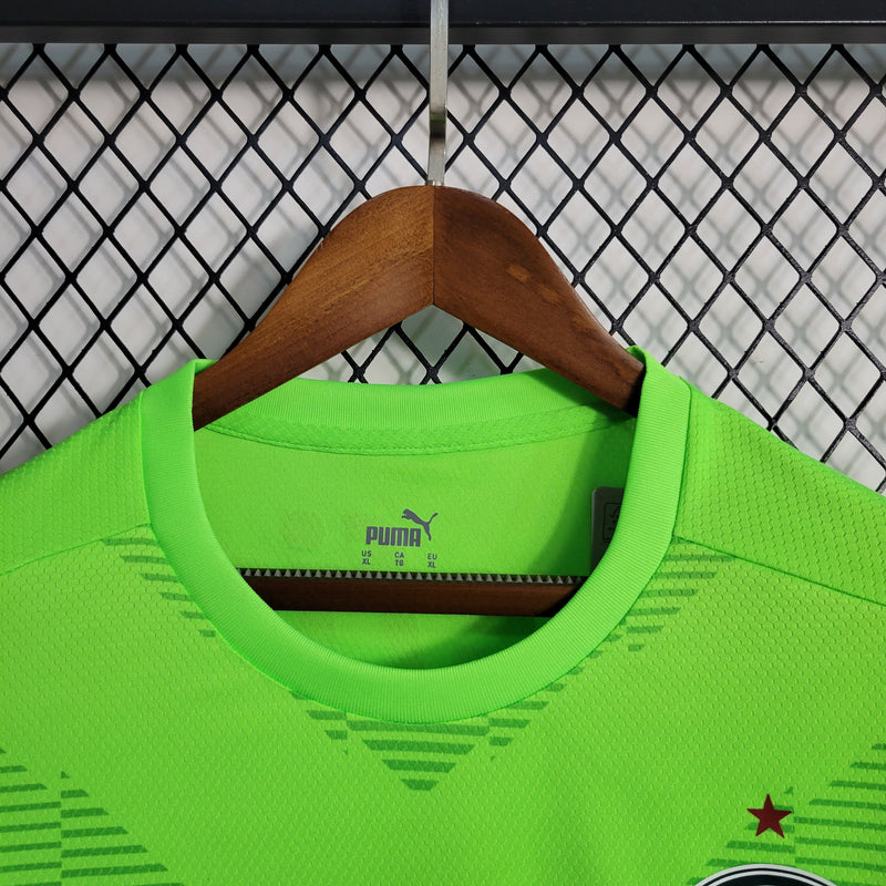 Camisa Palmeiras Goleiro 2023/24 - Puma Torcedor Masculina - Verde