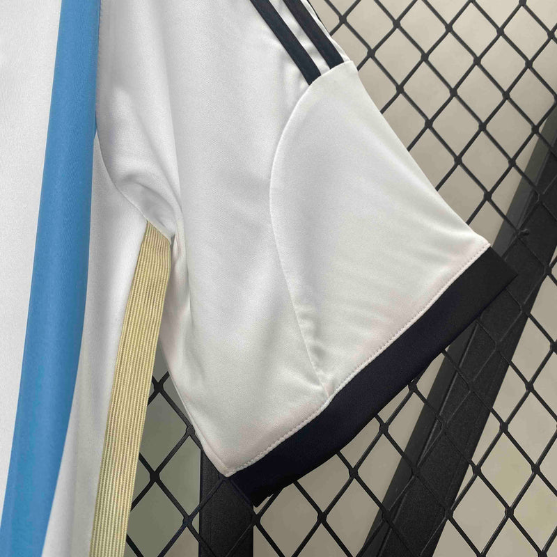 Camisa Seleção Argentina Home 2014/15 - Adidas Retrô Masculina - Branca/Azul