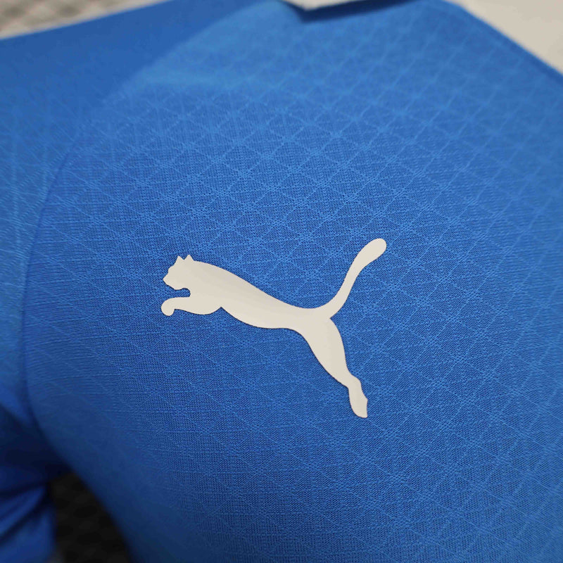 Camisa Al-Hilal Edição Especial 2024/25 - Puma Jogador Masculina - Azul/Branca