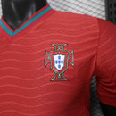 Camisa Seleção Portugal Home 2026/27 - Puma Jogador Masculina - Vermelha/Verde