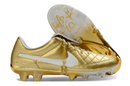 Chuteira Campo Nike Tiempo Legend - Dourada/Branca