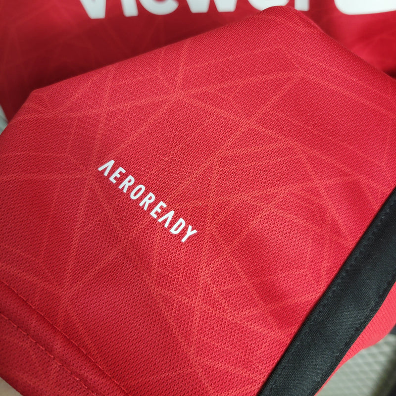 Camisa Manchester United Home 2023/24 - Adidas Torcedor Masculina - Vermelha