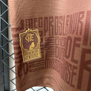 Camisa Pronta Entrega Flamengo Edição Especial 2024/25 - Torcedor Masculina - Marrom/Branca