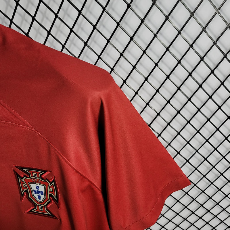 Camisa Portugal Home 2022/23 - Nike Torcedor Masculina - Vermelha/Verde
