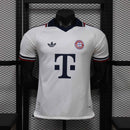 Camisa Bayern de Munique Away 2026/27 - Adidas Jogador Masculina - Branca/Azul