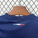 Conjunto Kit Infantil PSG Home 2024/25 - Nike Torcedor - Azul/Vermelha