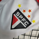 Conjunto Kit Infantil São Paulo Third 2023/24 - Adidas Torcedor - Preta/Vermelha