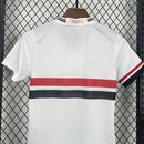 Conjunto Kit Infantil São Paulo Home 2025/26 - New Balance Torcedor - Branca/Vermelha