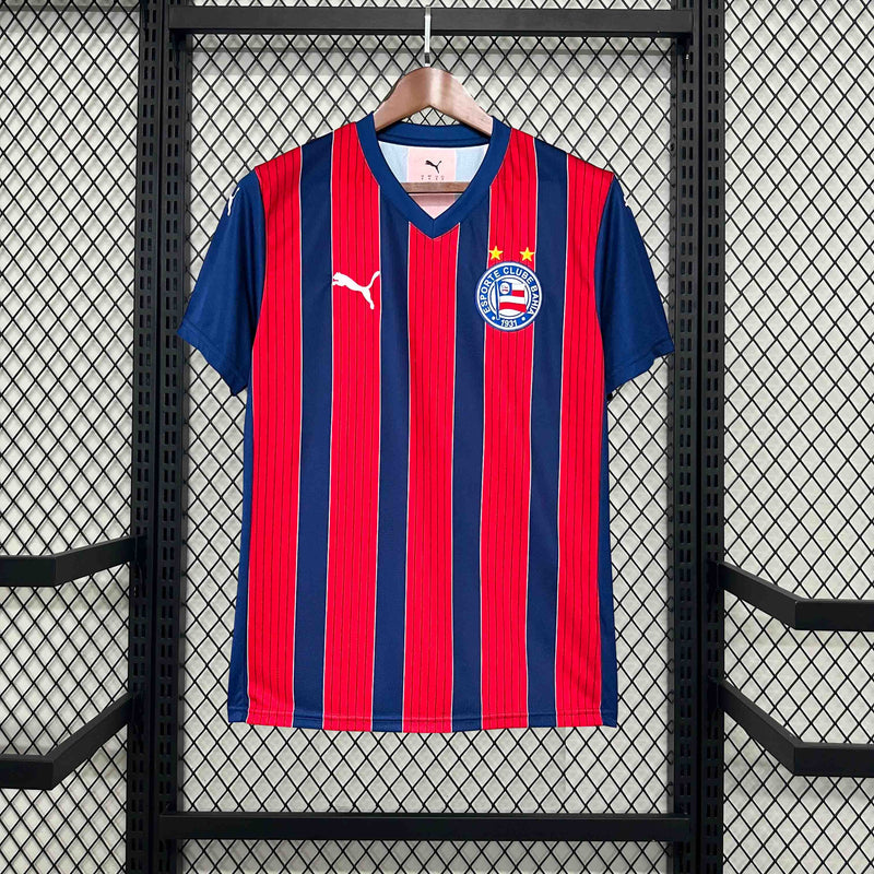 Camisa Bahia Away 2025/26 - Puma Torcedor Masculina - Vermelha/Azul