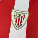 Camisa Pronta Entrega Atlético de Bilbao Home 2025/26 - Castore Torcedor Masculina - Vermelha/Branca