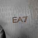 Camisa Napoli Away 2025/26 - EA7 Jogador Masculina - Bege/Marrom