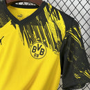 Camisa Pronta Entrega Borussia Dortmund Home 2025/26 - Puma Torcedor Masculina - Amarela/Preta
