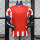 Camisa Atlético de Madrid Home 2026/27 - Nike Jogador Masculina - Branca/Vermelha