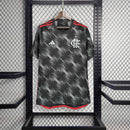 Camisa Pronta Entrega Flamengo Third 2025/26 - Adidas Torcedor Masculina - Cinza/Vermelha