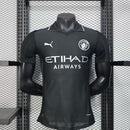 Camisa Manchester City Black 2025/26 - Puma Jogador Masculina - Preta/Branca