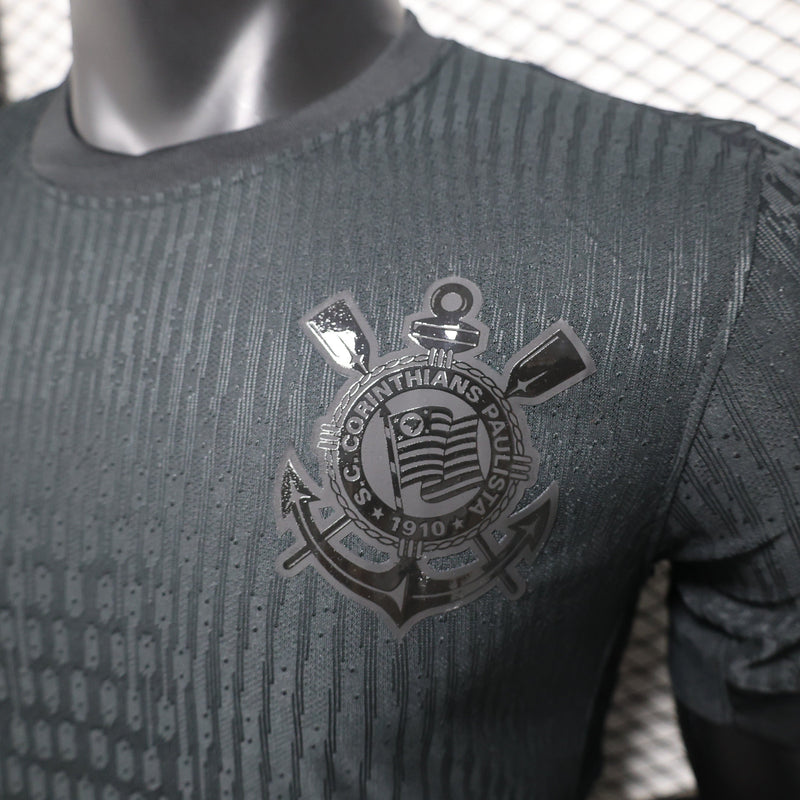 Camisa Corinthians Away 2024/25 - Nike Jogador Masculina - Preta