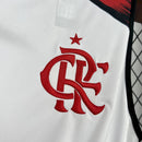 Camisa Regata Pronta Entrega Flamengo Away 2025/26 - Adidas Torcedor Masculina - Branca/Vermelha