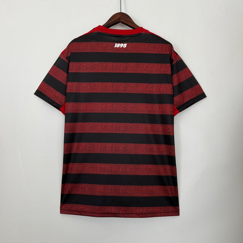Camisa Flamengo Home 2019/20 - Adidas Retrô Masculina - Vermelha/Preta